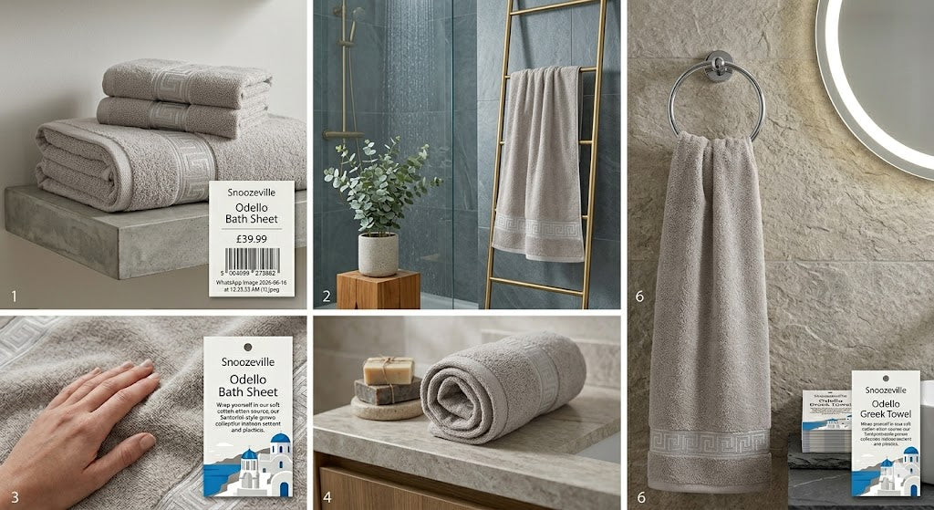 Premium Bath Sheets Pack of 3 Silver – Extra Large 100% Cotton Towels