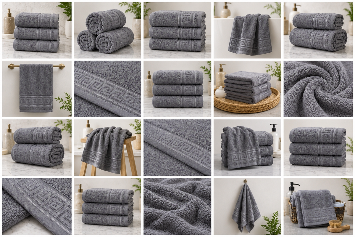 Premium Bath Sheets Pack of 3 – Extra Large 100% Cotton Towels