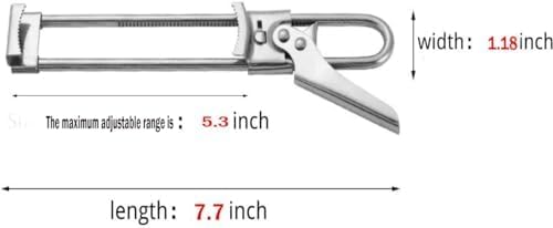SteelGrip Flex Opener – Multifunction Kitchen Lid & Bottle Tool