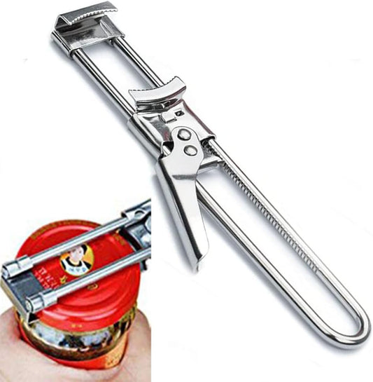 SteelGrip Flex Opener – Multifunction Kitchen Lid & Bottle Tool