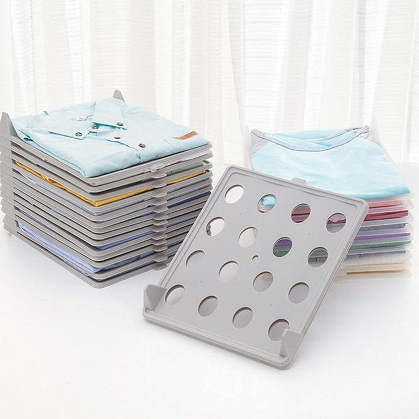 Closet Organizer,T-Shirt Clothes Folder,Convenient for children to fold clothes in the bedroom,The quality is super good 12Pcs