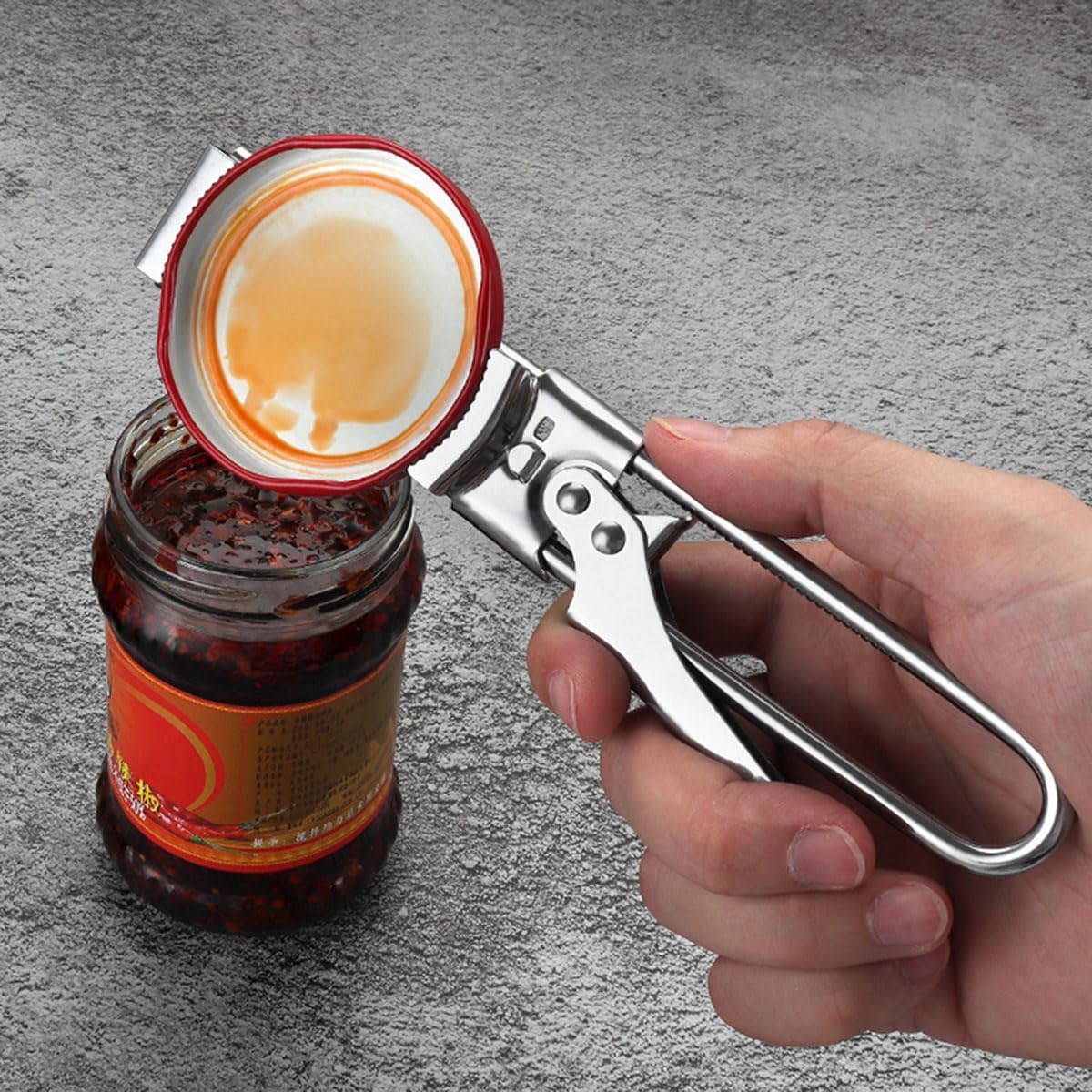 SteelGrip Flex Opener – Multifunction Kitchen Lid & Bottle Tool