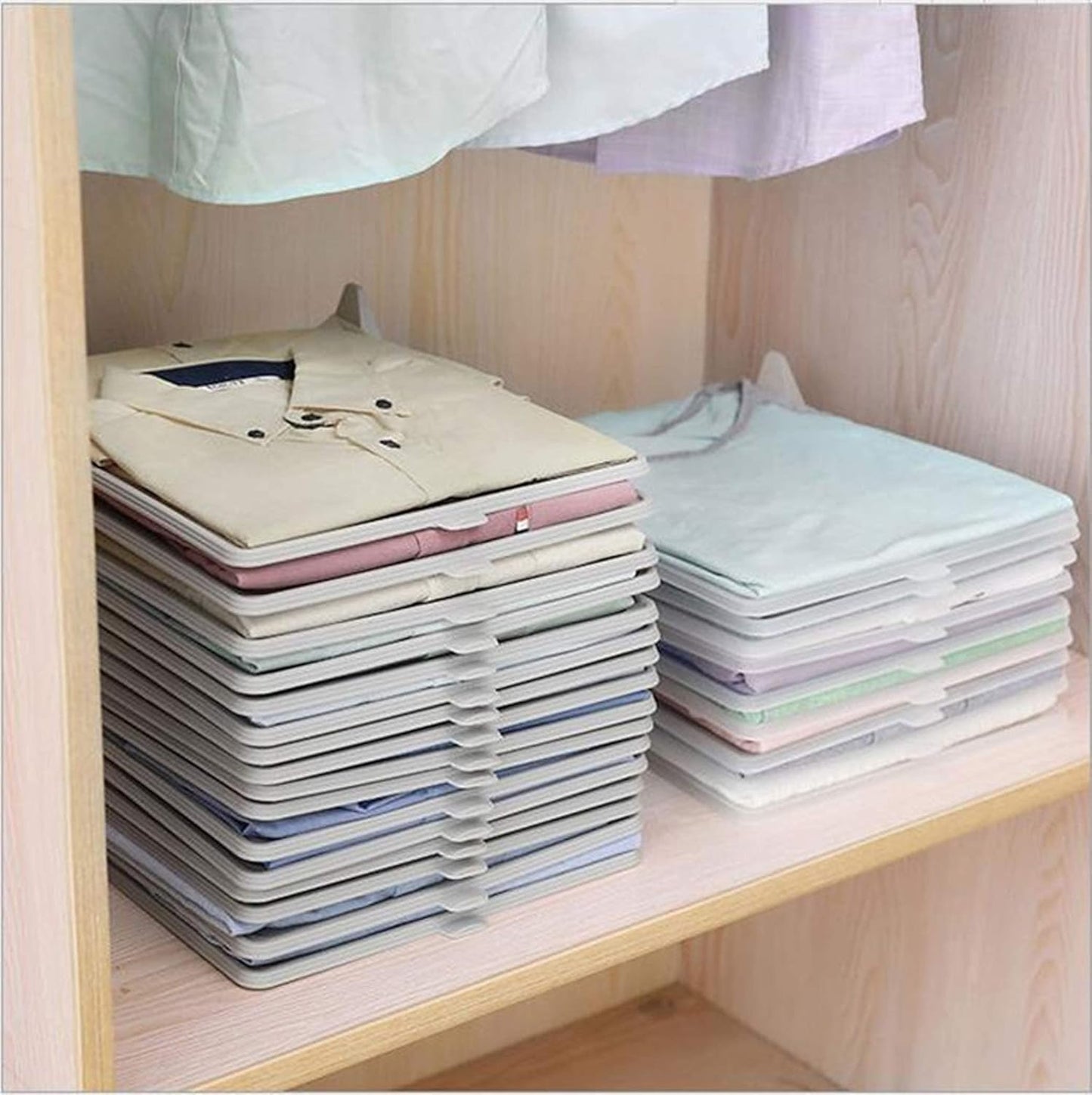 Closet Organizer,T-Shirt Clothes Folder,Convenient for children to fold clothes in the bedroom,The quality is super good 12Pcs
