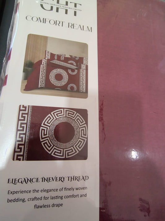 Premium Quality Complete Double Duvet Cover Set 4 Pcs/ Luxury Cotton Touch/ Complete Bed Set/ 4 Pcs